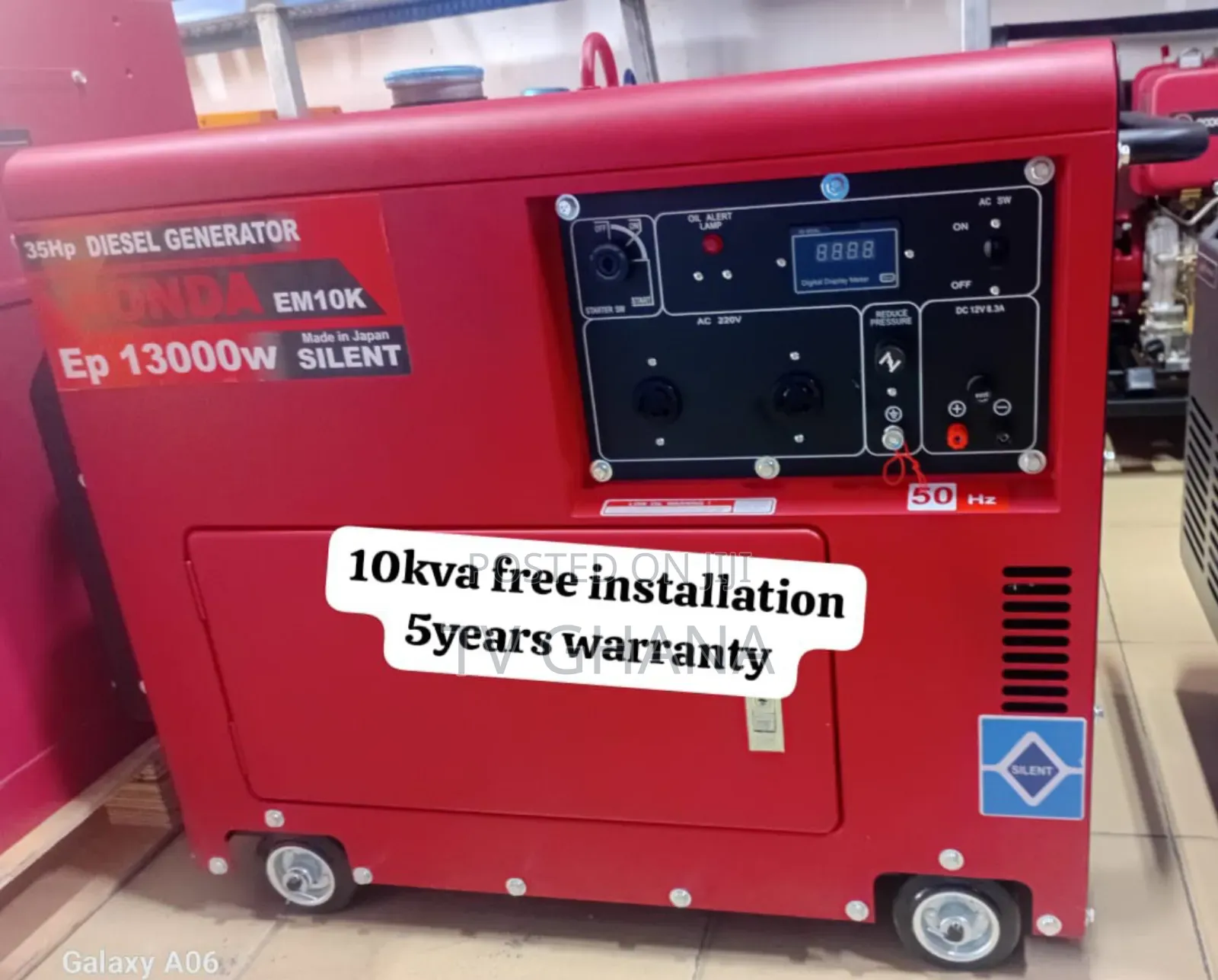 Generator for Sharp Living Honda 10kva Diesel Generator