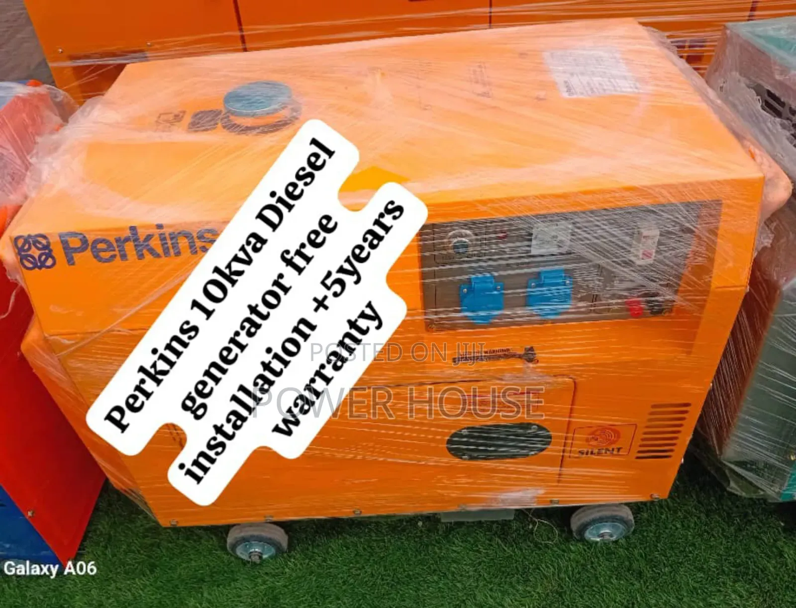 Power Precision Perkins Diesel Generator 10kva Silent