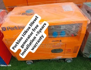 Power Precision Perkins Diesel Generator 10kva Silent