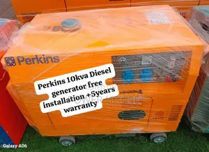 Power Palooza Perkins Diesel Generator 10kva Silent