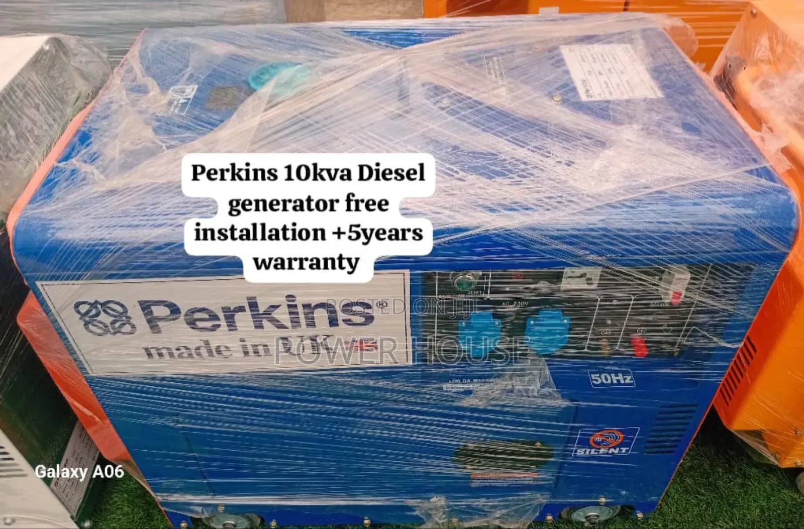 Electric Blast Perkins Diesel Generator 10kva Silent