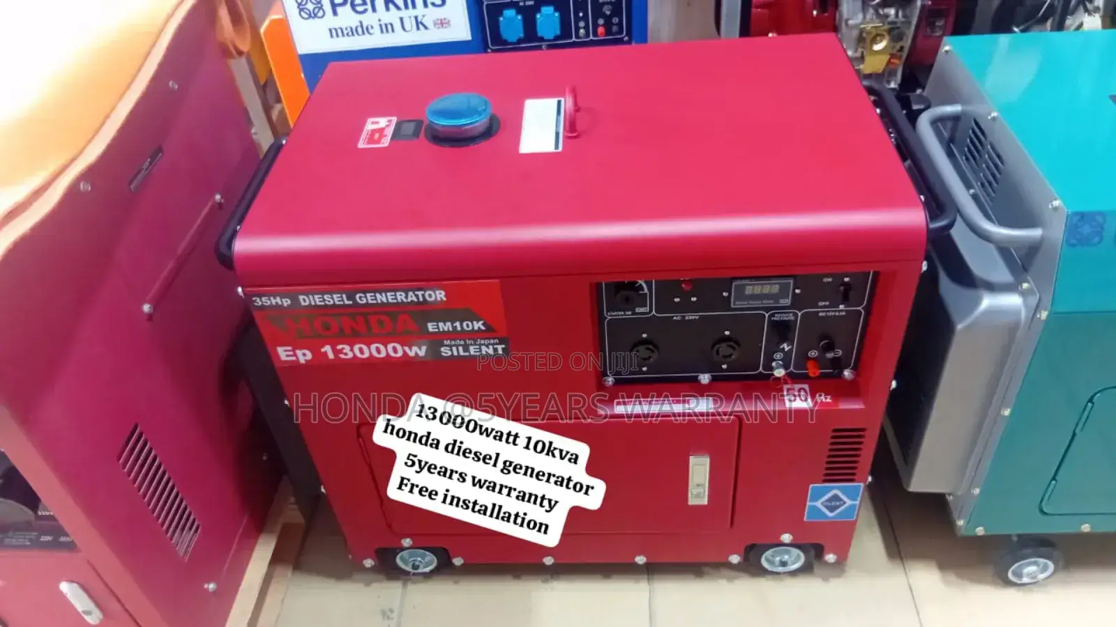 Wave Energy Solution Honda 10kva 13000watt Diesel Generator
