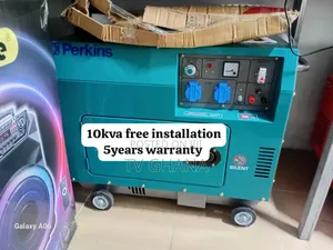 Power=Peace Perkins 10kva Diesel 13000watts Diesel Generator