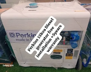 Energy Flow Perkins Diesel Generator 15kva Silent