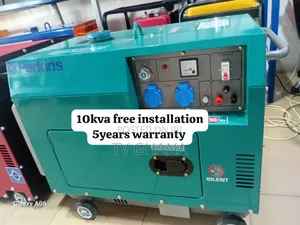 No Darkness Allowed With Perkins 10kva 13000wats Diesel