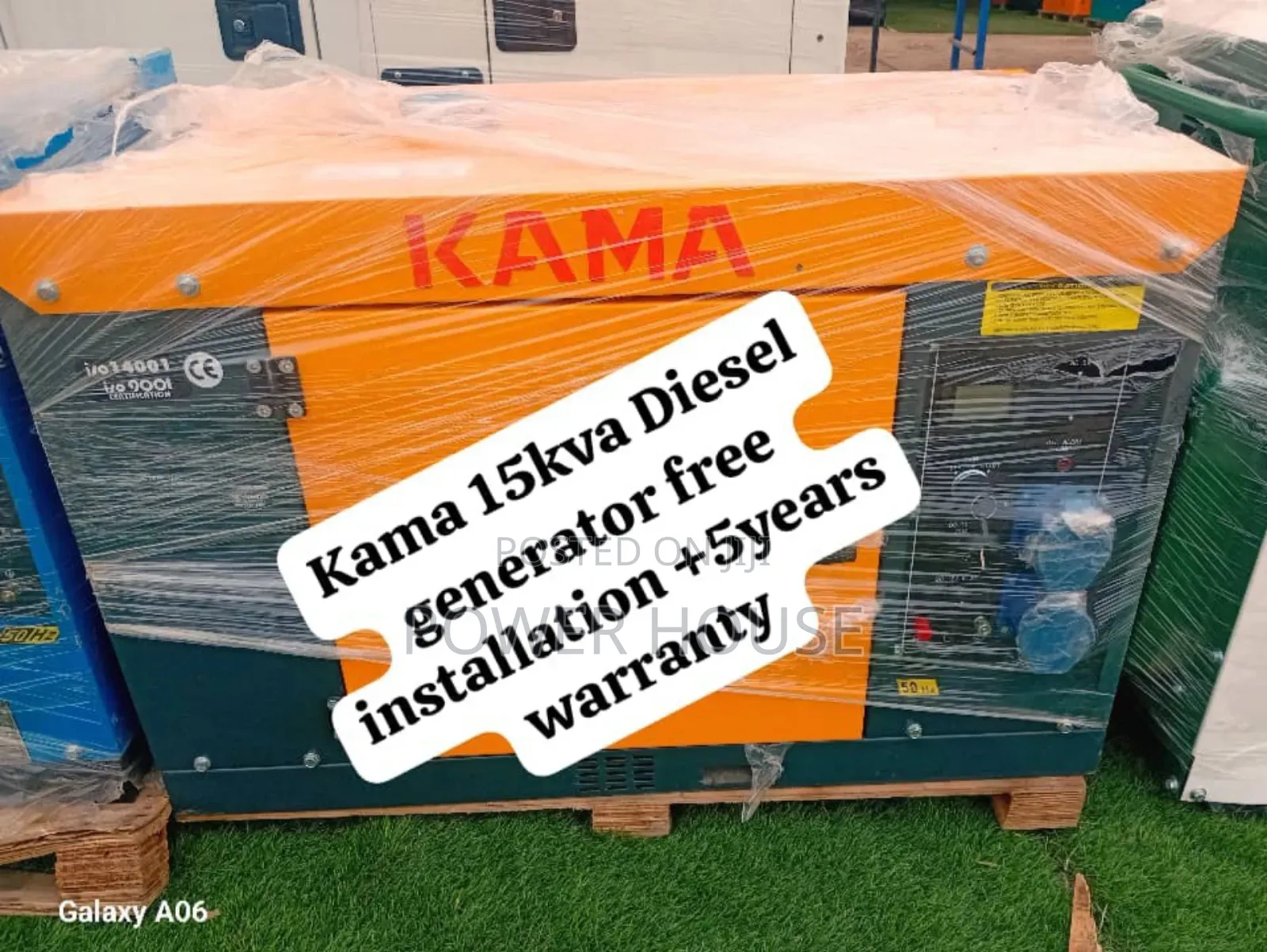 Electric Energy Kama Diesel Generator 15kva Silent