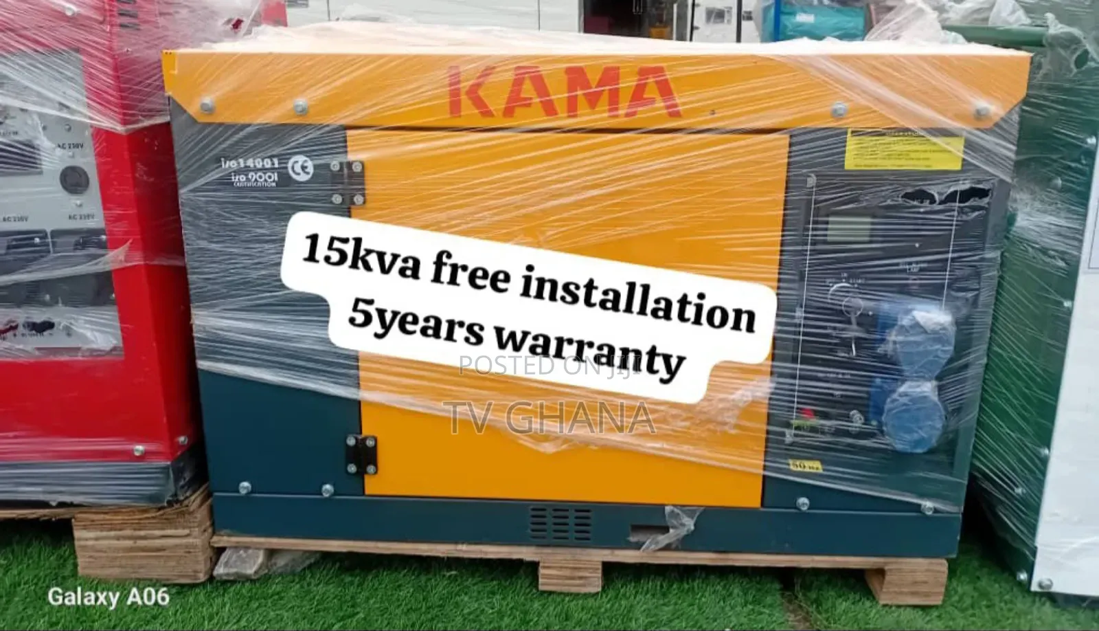 Clean Energy for Your Space Kama 15kva Diesel Generator