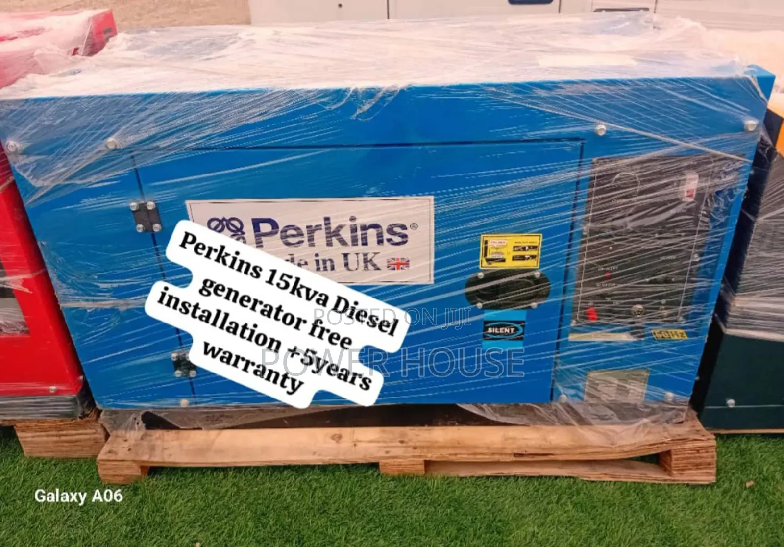 Power Up High Perkins Diesel Generator 15kva Silent