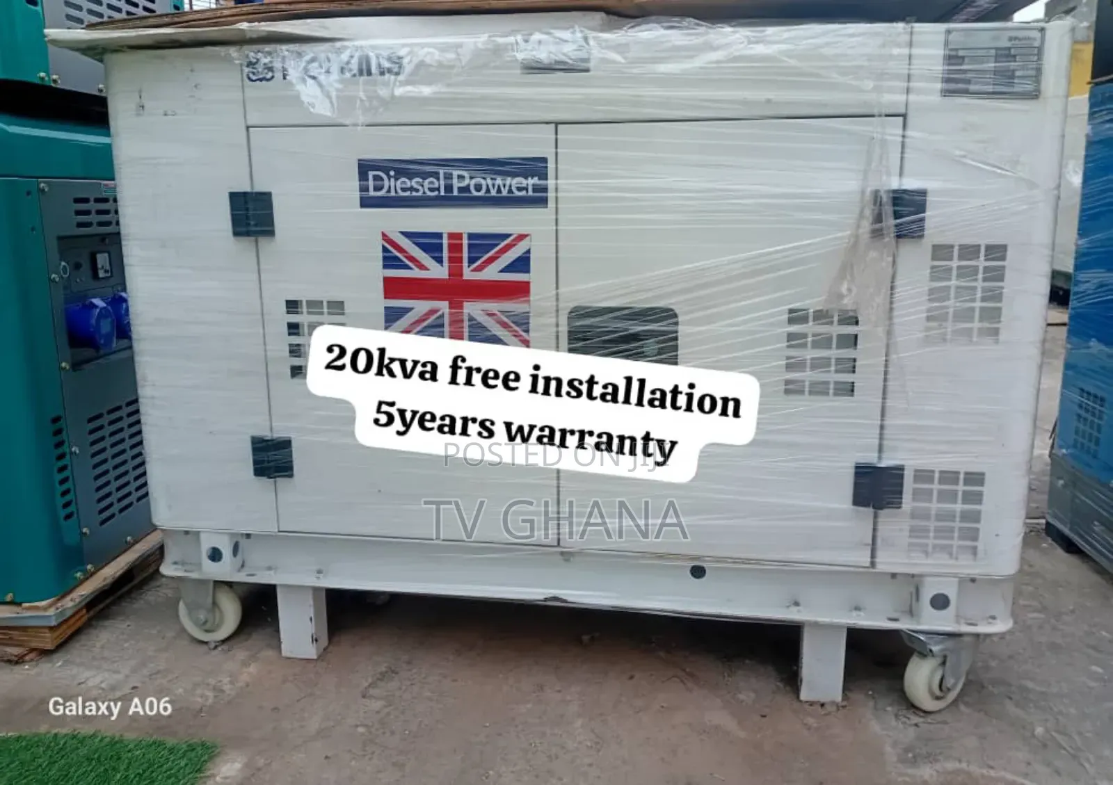 House to Office Perfect Fit Perkins 20kva Diesel Generator