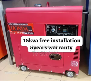 No Break in Business 15kva 16500wats Silent Diesel Generator