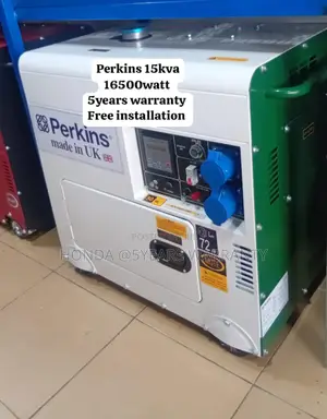Silent Energy Perkins 15kva 16500watt Diesel Generator 15kva