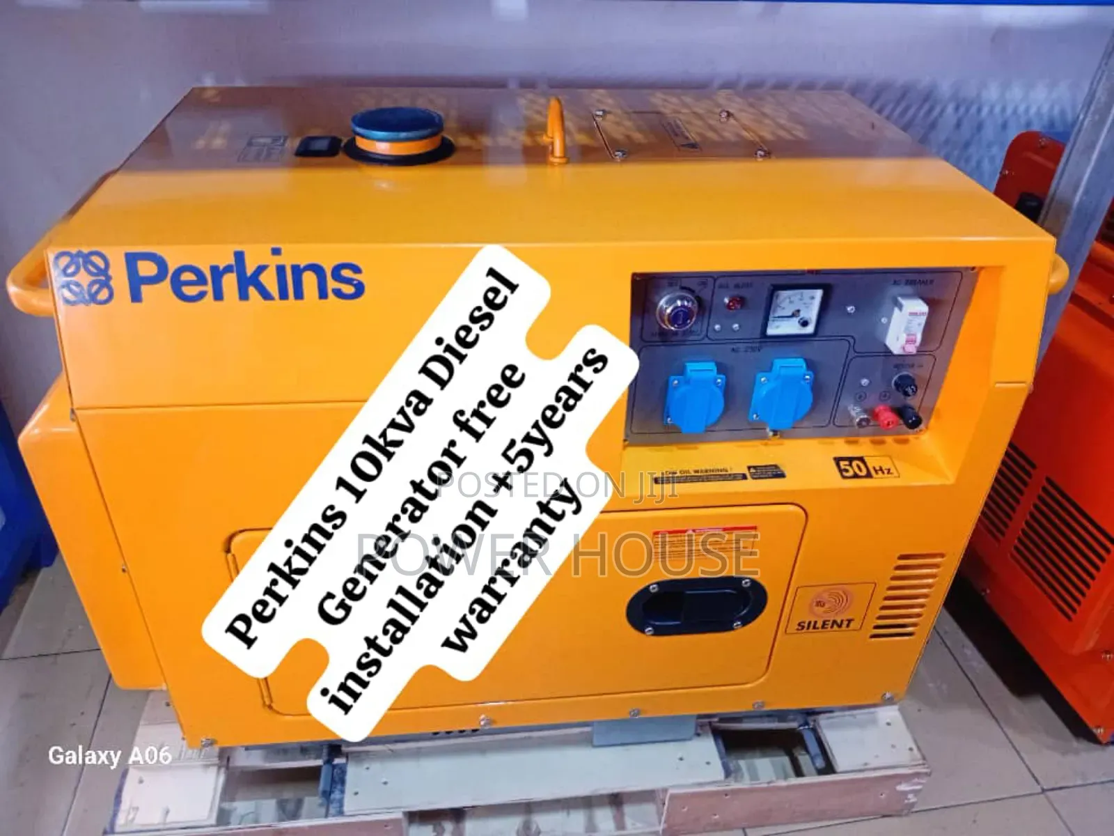 Energy Flow Control Perkins Diesel Generator 10kva Silent