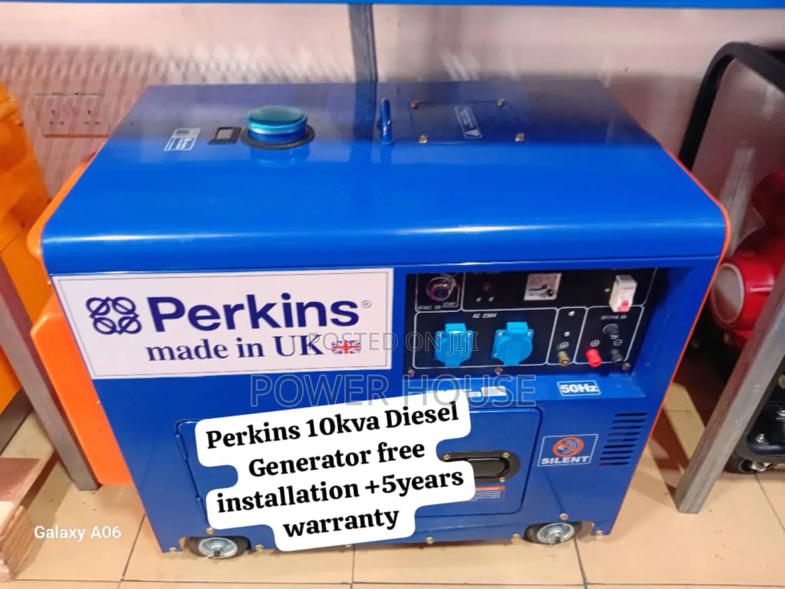 Energy Shared Perkins Diesel Generator 10kva Silent