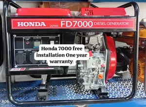 Auto Ship Off Feature Honda Fd7000 Diesel Generator 10kva