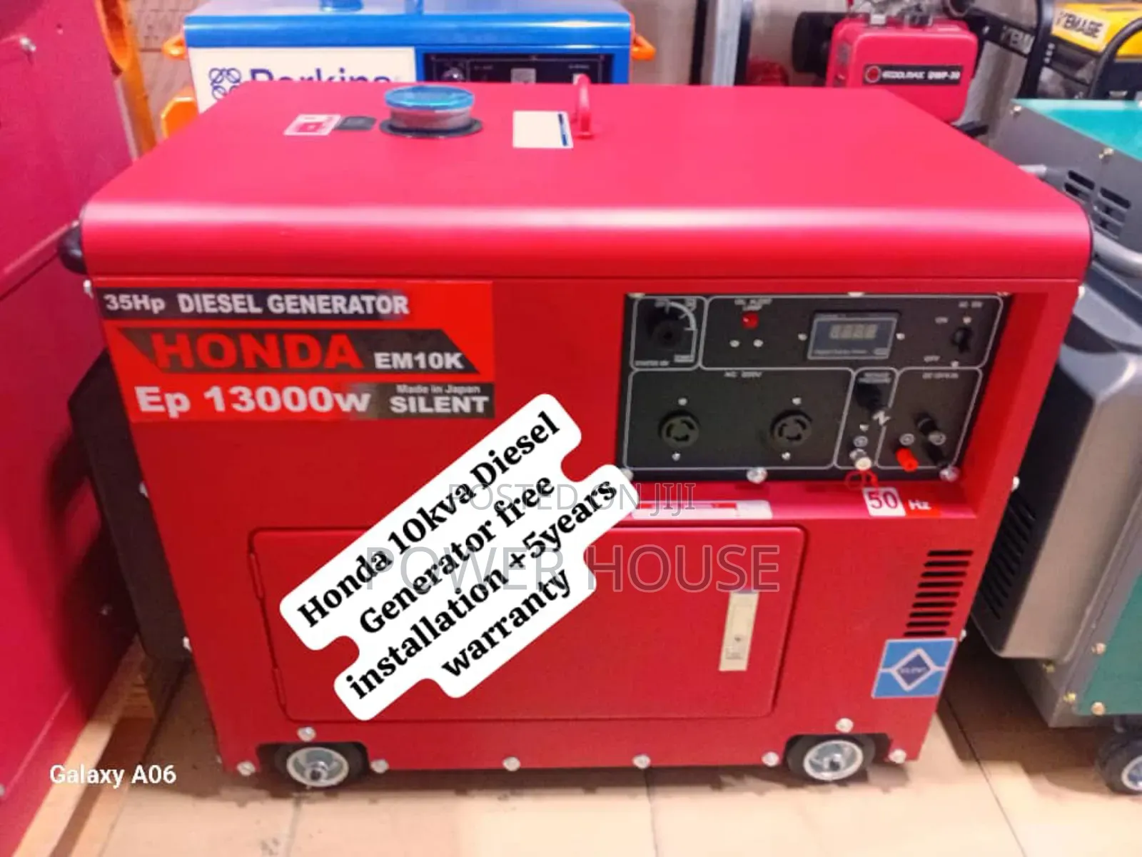 Energy for Everyone Honda Diesel Generator 10kva Silent