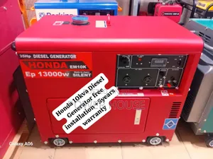 Energy for Everyone Honda Diesel Generator 10kva Silent