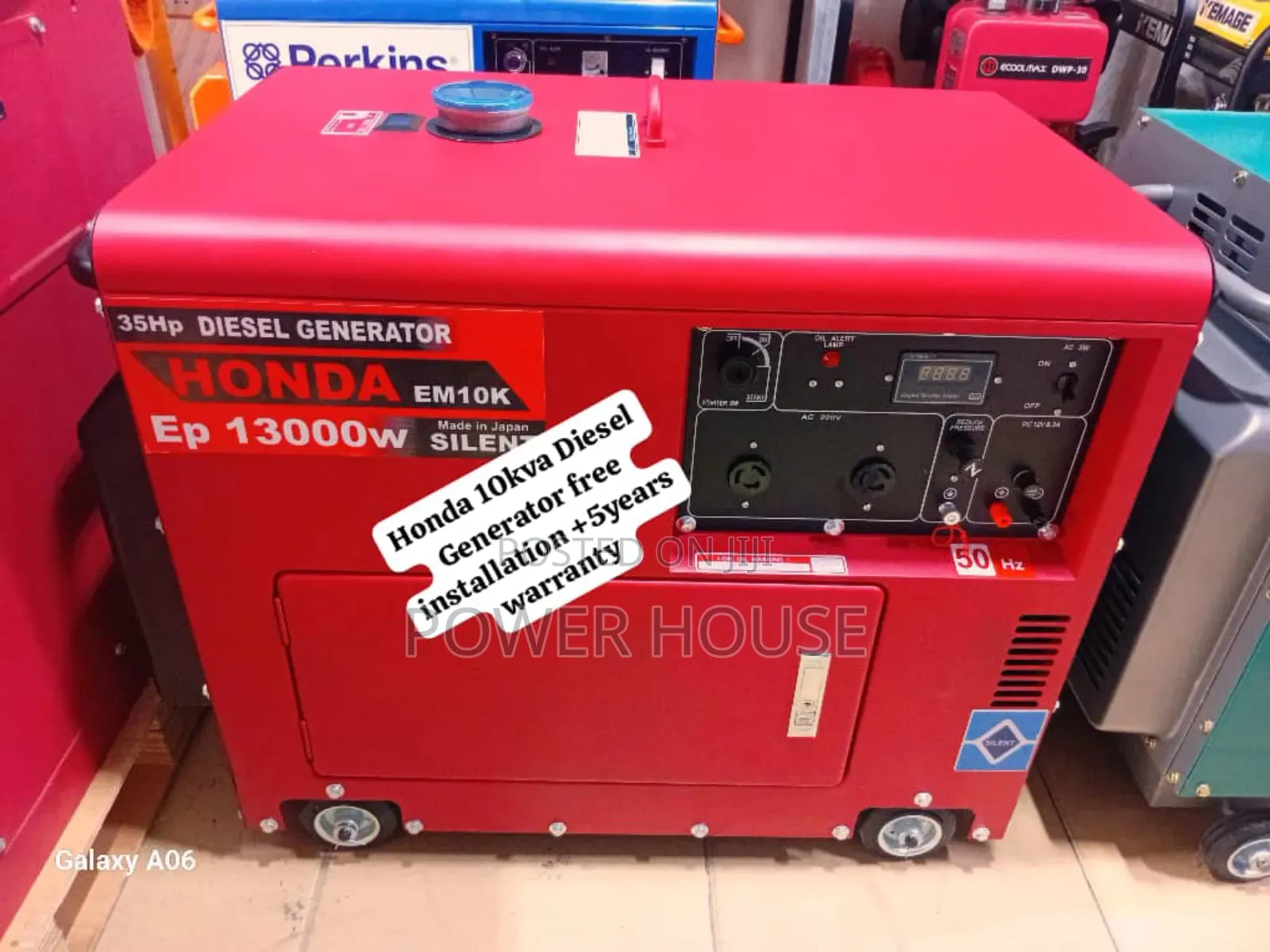 Energy for Life Honda Diesel Generator 10kva Silent
