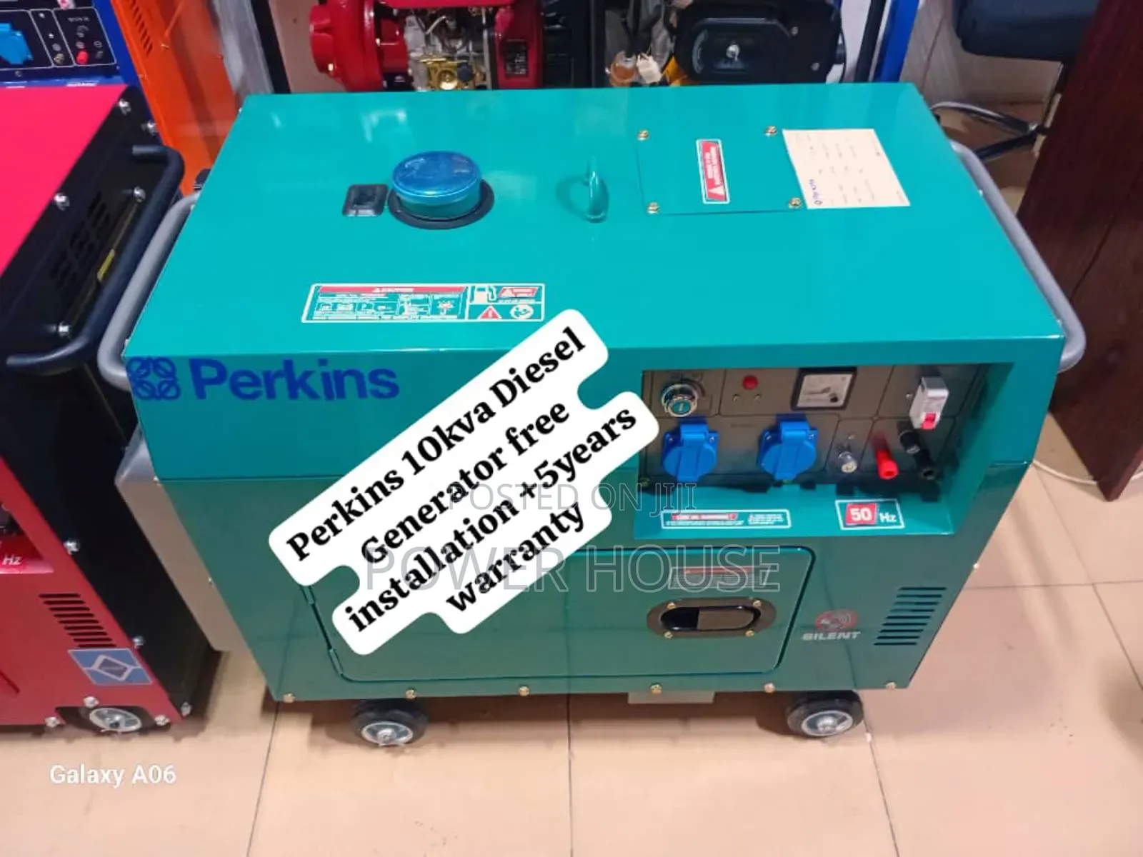 Energy for Growth Perkins Diesel Generator 10kva Silent