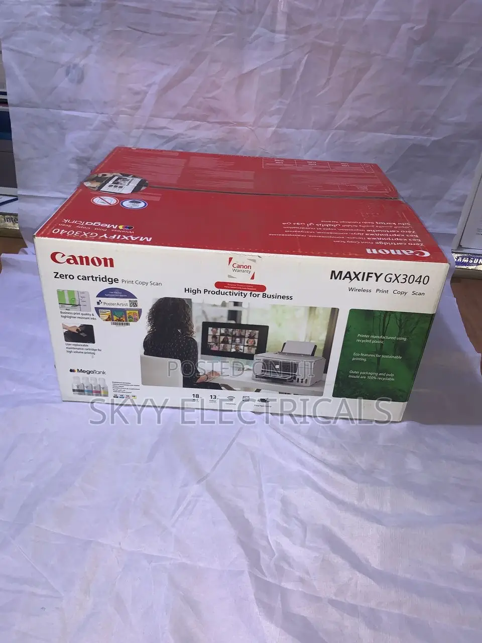 Canon Maxify Gx3040 3in1 Wireless Tank Printer