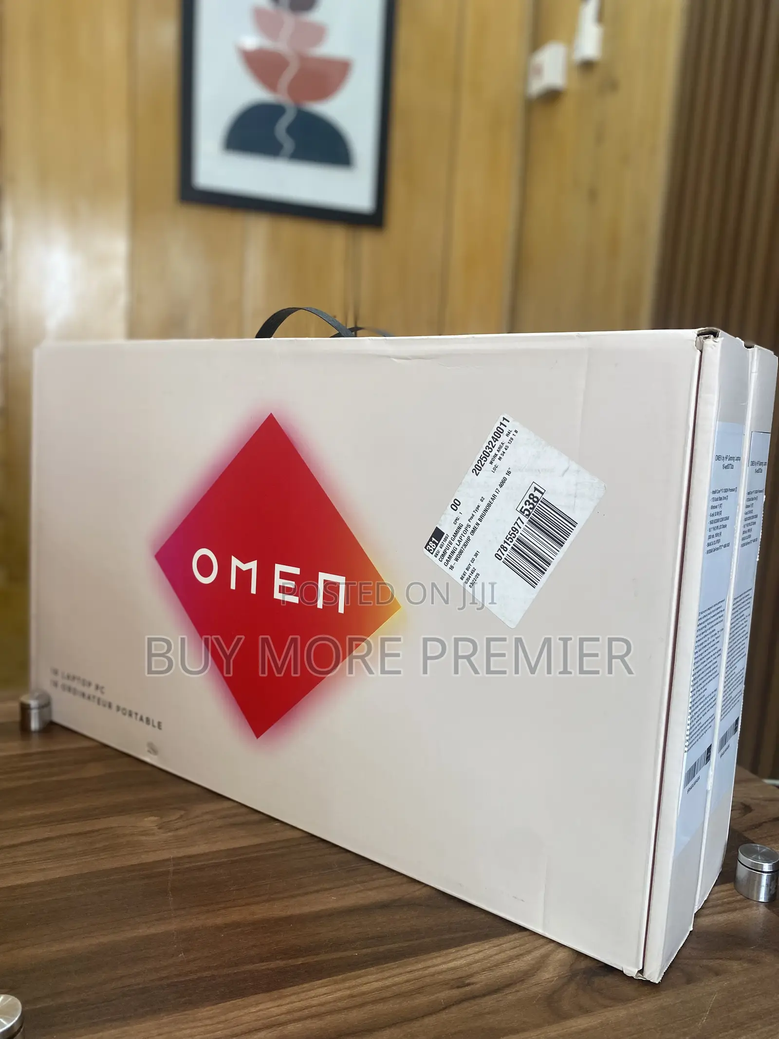 New Laptop HP Omen 16 16GB Intel Core I7 SSD 1T