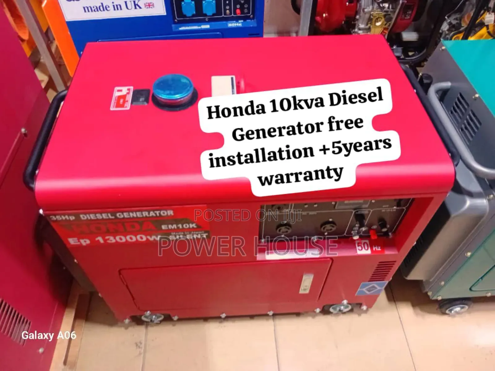 Power for All Ages Honda Diesel Generator 10kva Silent