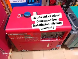 Power for All Ages Honda Diesel Generator 10kva Silent