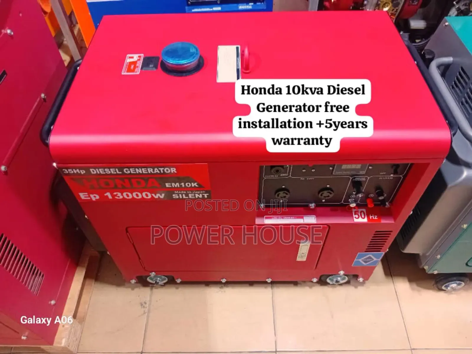Power for Resilience Honda Diesel Generator 10kva Silent