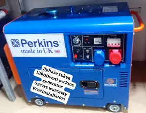 Rader Energy 10kva 3phase Perkins Generator Diesel 10kva