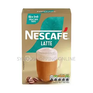Nescafe Latte Coffee 144g Sachets (Pack of 8)