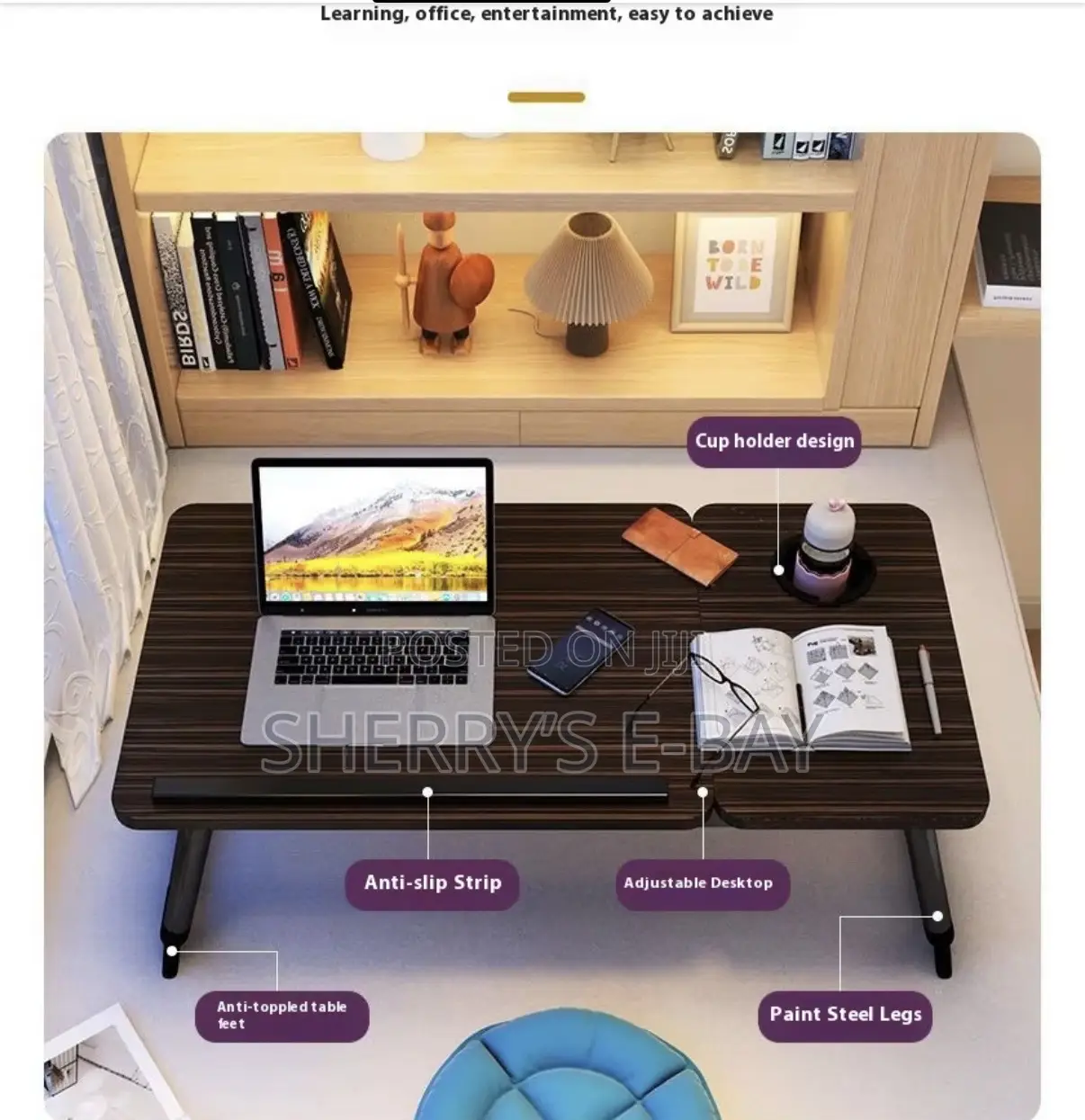 Adjustable Laptop Bed Table