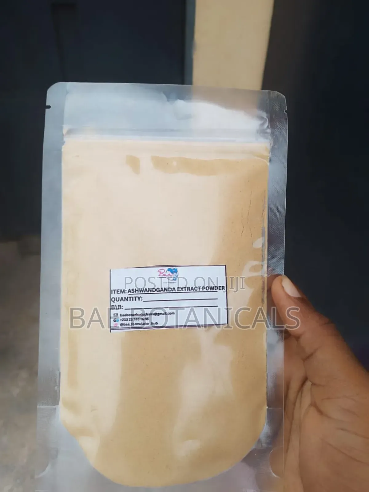 Ashwanganda Extract Powder (Food Grade)