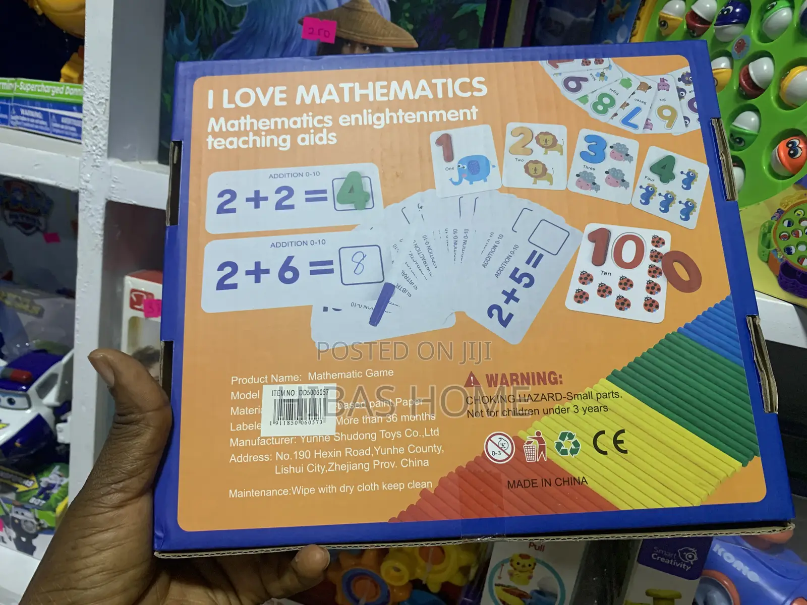 Mathematics Enlightenment Teaching Aids Maths Game Box