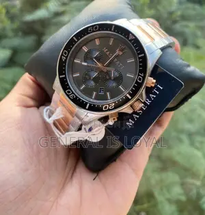 Maserati Sfida Chronographe, 44 Mm Black Dial