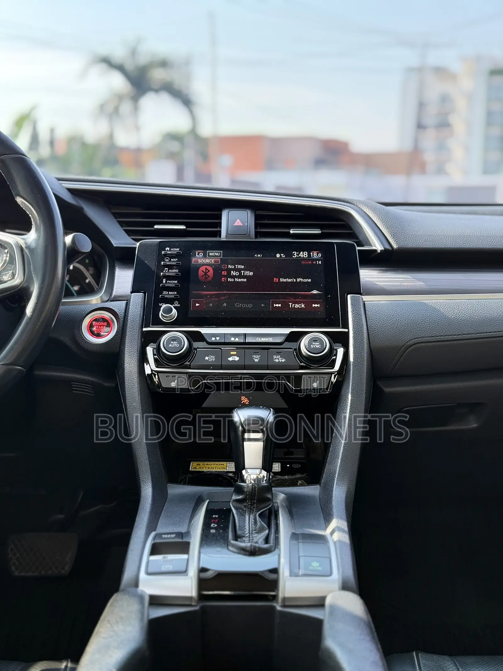 Honda Civic Touring Sedan 2019 Teal