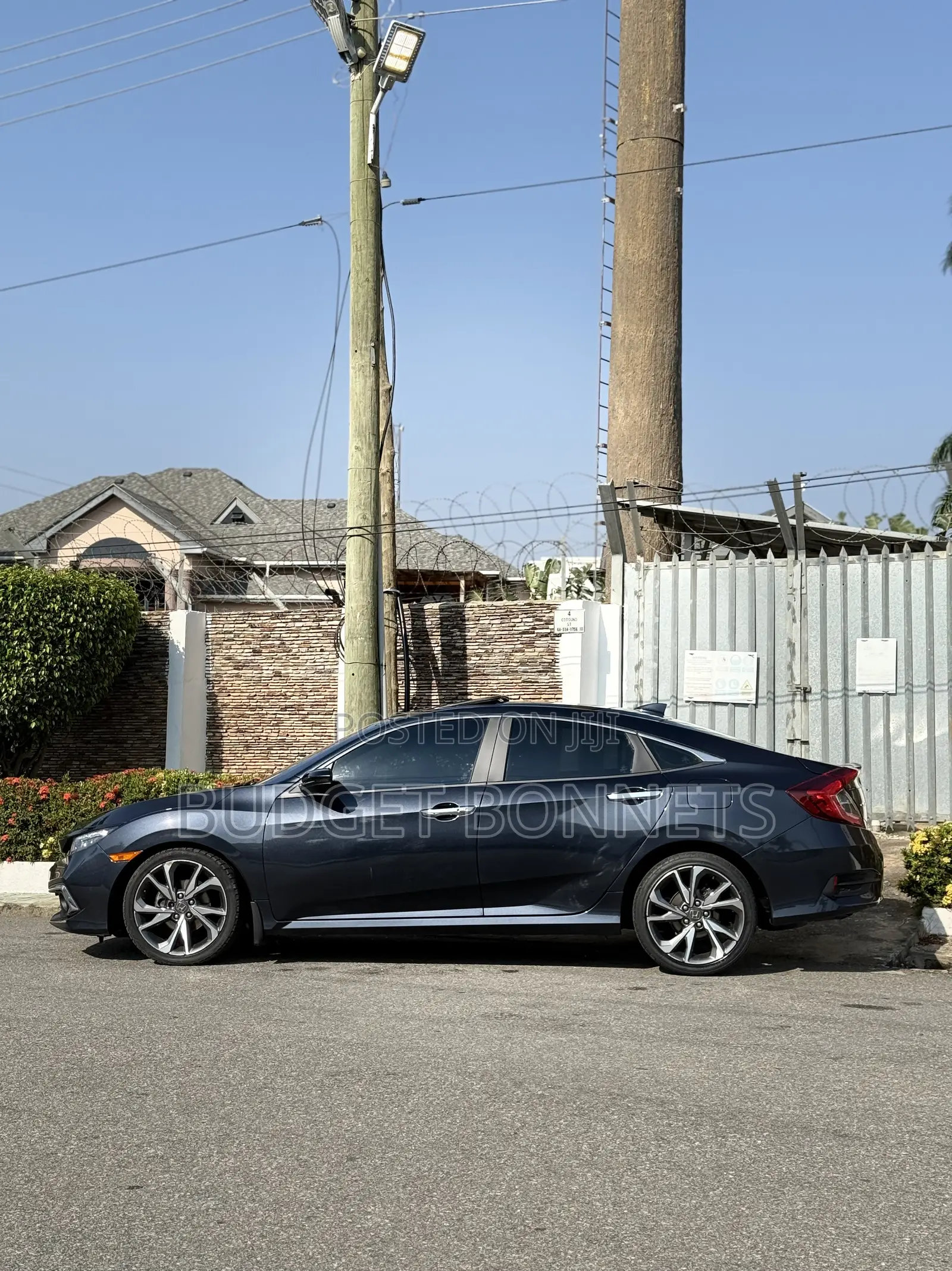 Honda Civic Touring Sedan 2019 Teal