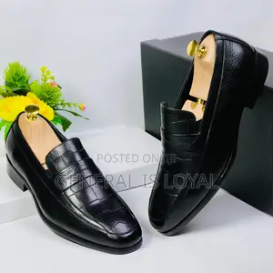 Roberto Serpentine Black Unique Color Men’S Shoe
