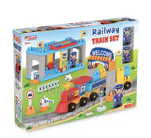 61 Pieces Train Set for Kids Toy Train