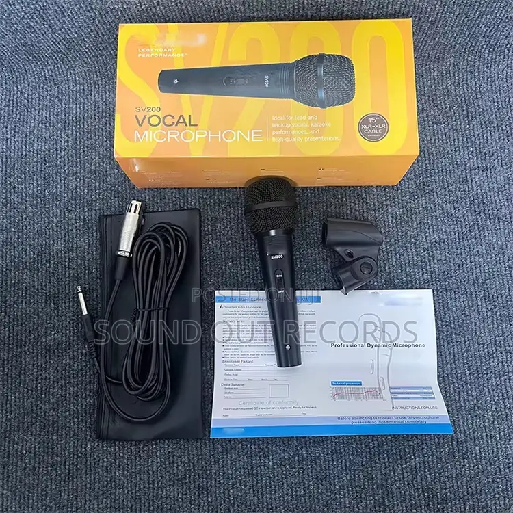 Shure Sv200 Dynamic Microphone