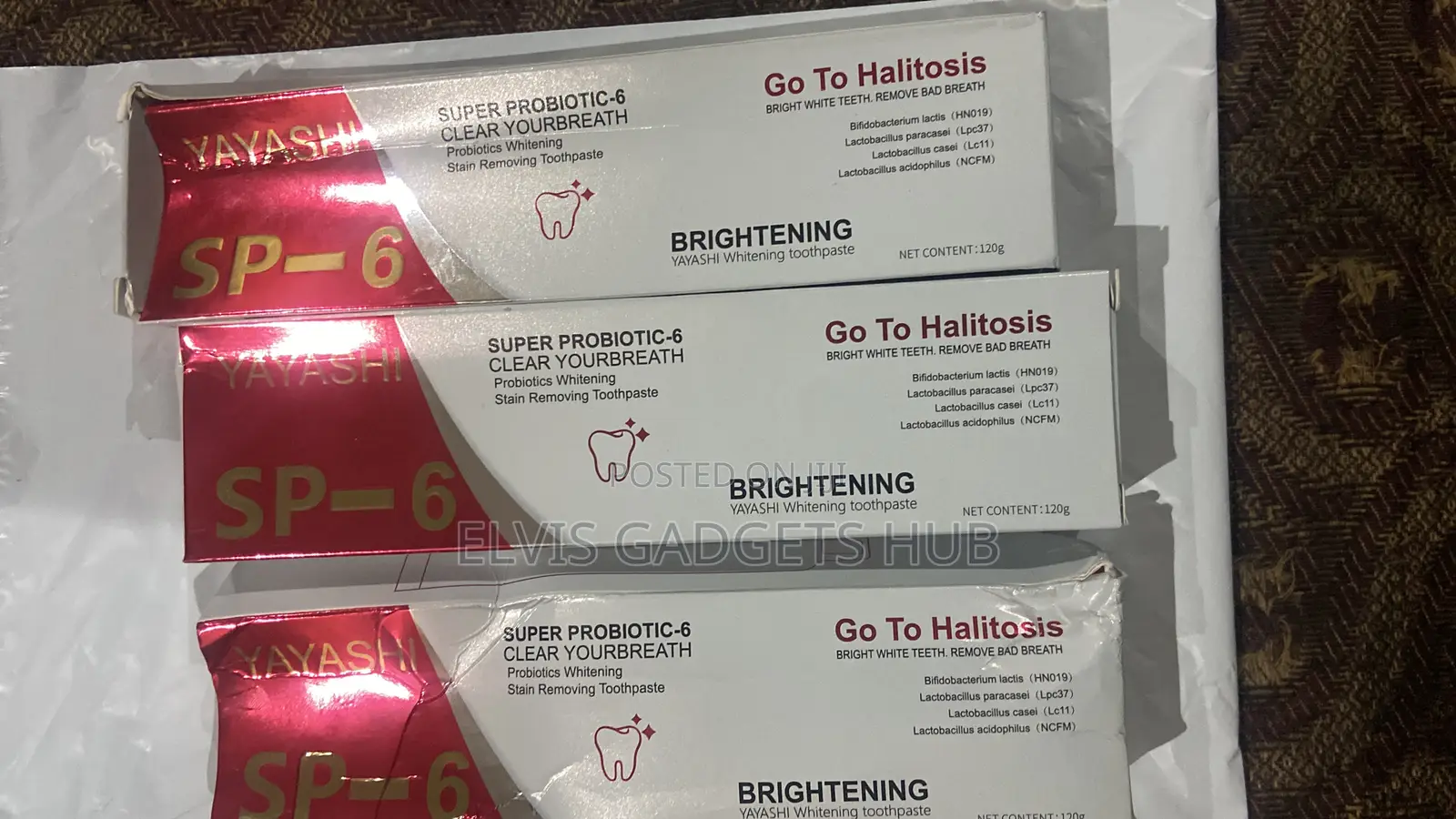 Sp-6 Probiotic Whitening Toothpaste