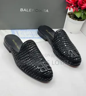 Balenciaga Black Halfshoe