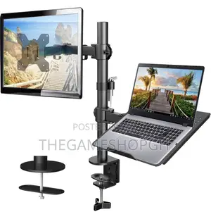 Single Monitor and Laptop Mount.