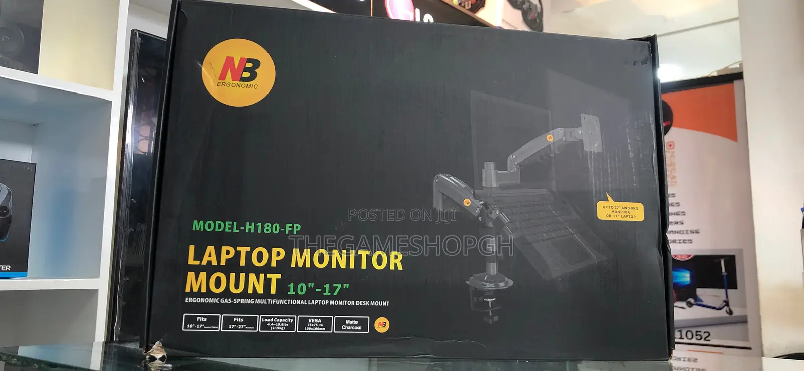 Single Monitor and Laptop Mount.