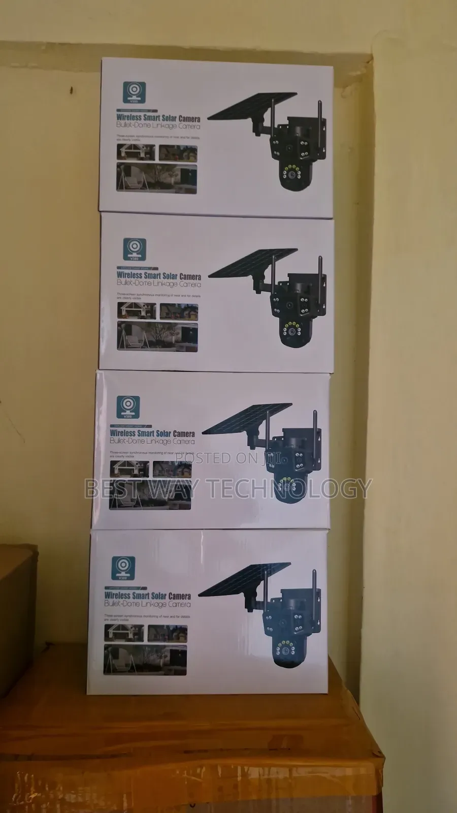 PTZ Solar Camera Wifi V380