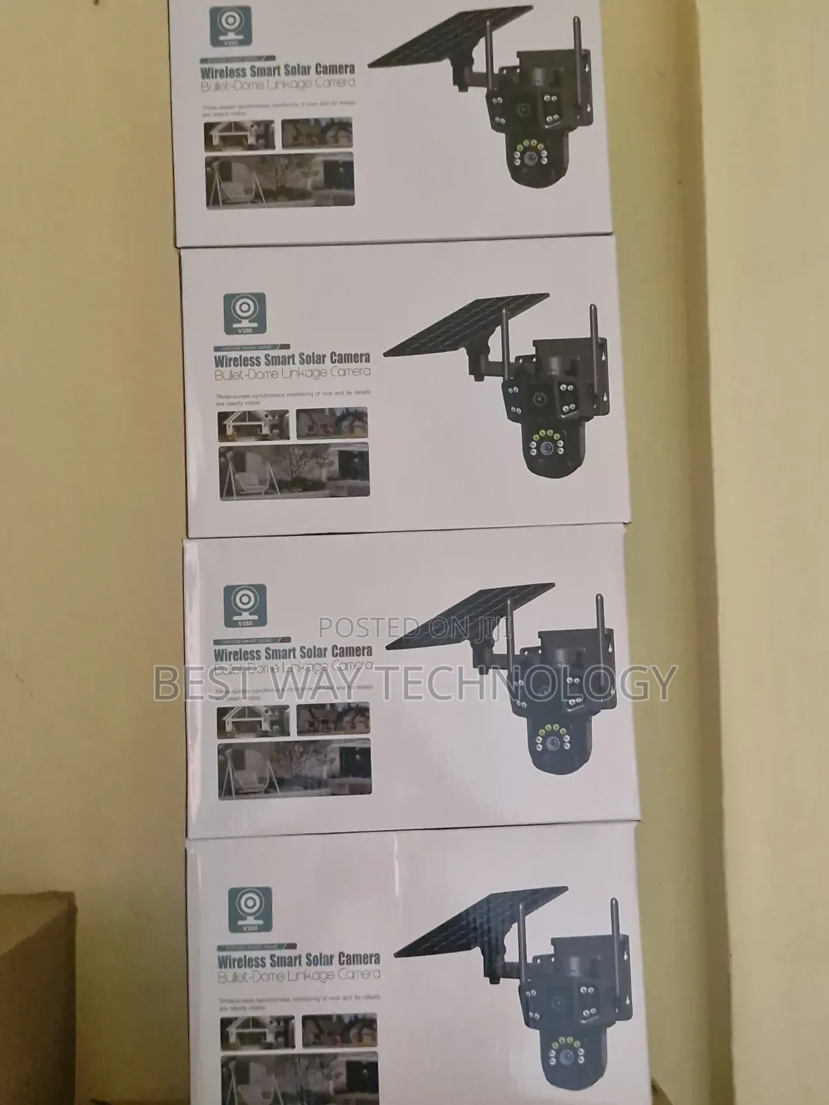 PTZ Solar Camera Wifi V380