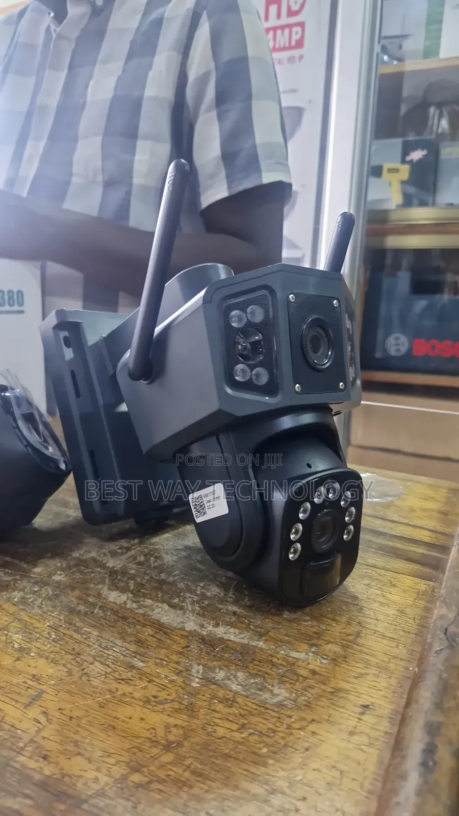 PTZ Solar Camera Wifi V380