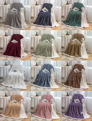 Highly Recommend Double Sided Fleece Flannel Blanket