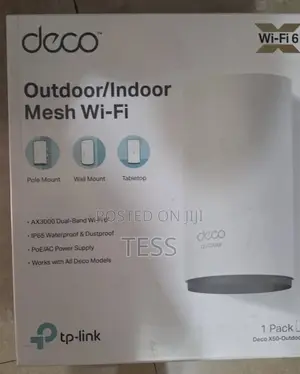 Tp-Link Deco X50-Outdoor Mesh Wifi 6 Ax3000 Dual Band 1 Pack