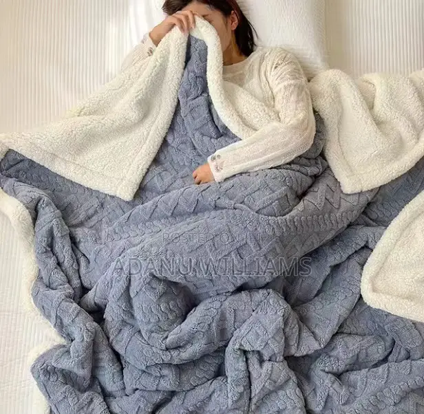 Top Rated Warm Soft Double Sided Fleece Flannel Blanket