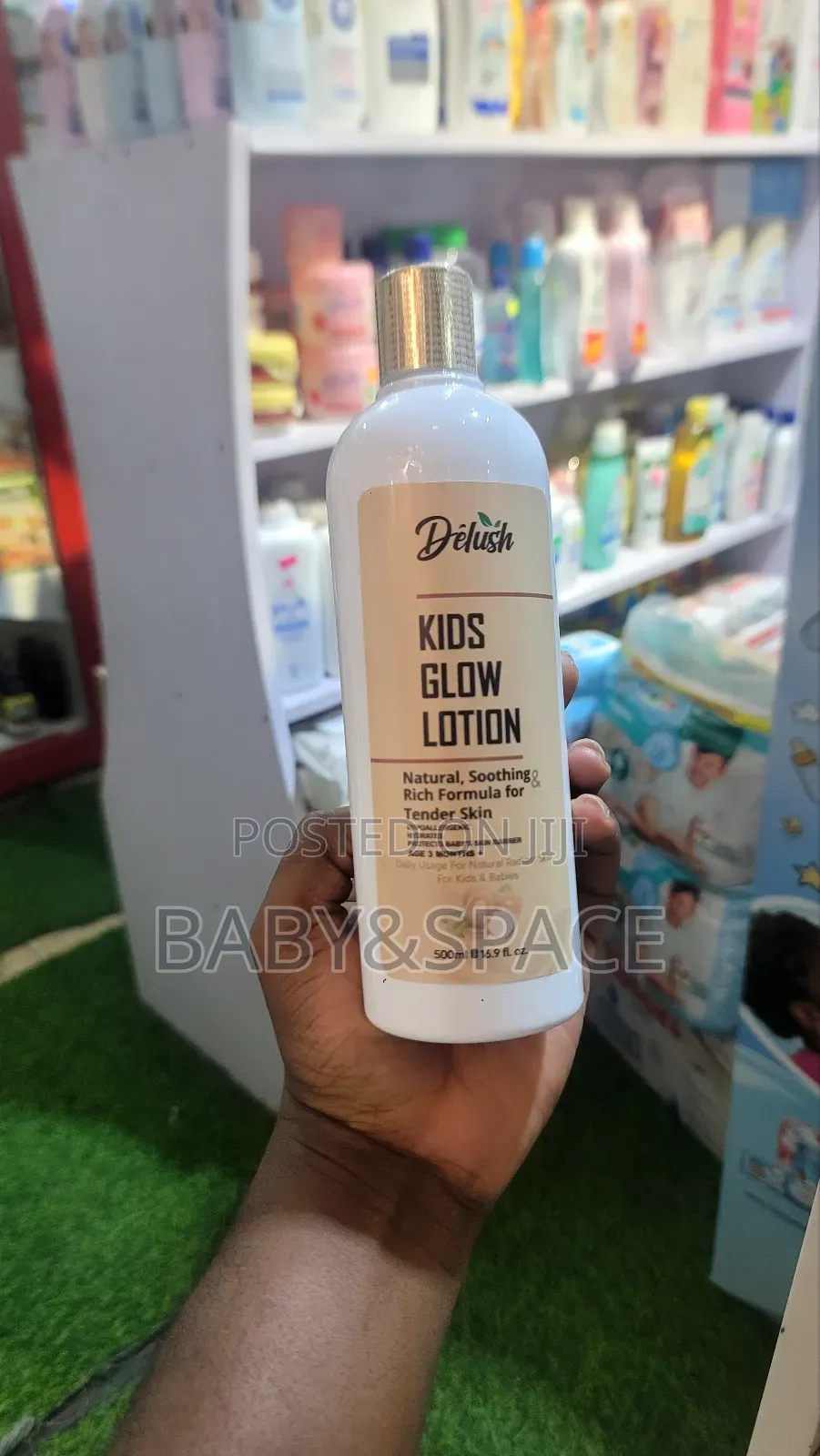 Delush Kids Glow Lotion for Babies and Kids