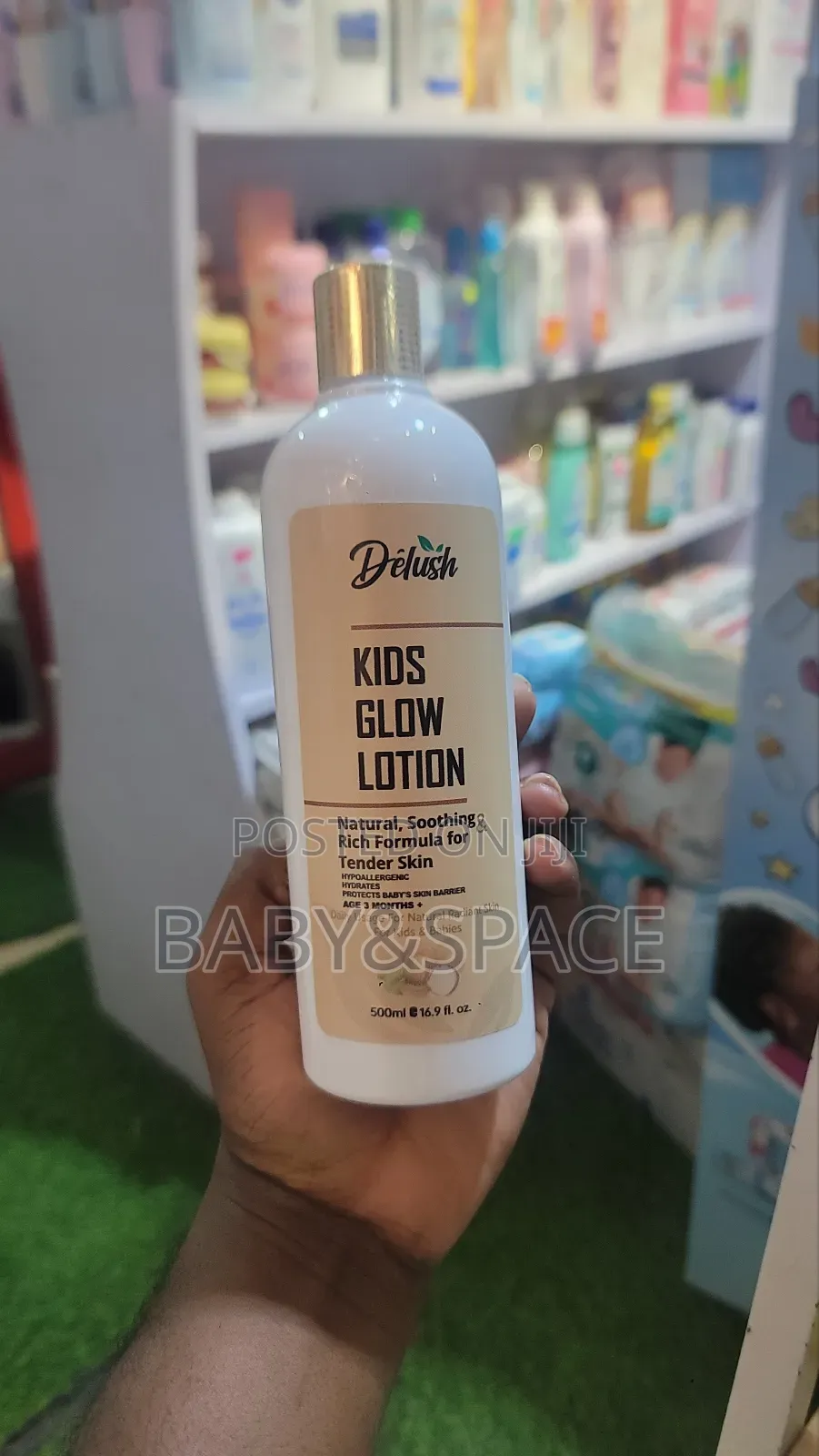 Delush Kids Glow Lotion for Babies and Kids